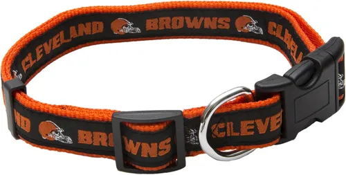 Vista 13 de Collar para mascotas Pets First con licencia NFL Arizona Cardinals, pequeño - Collar para perros resistente, fuerte y duradero. Disponible en 31