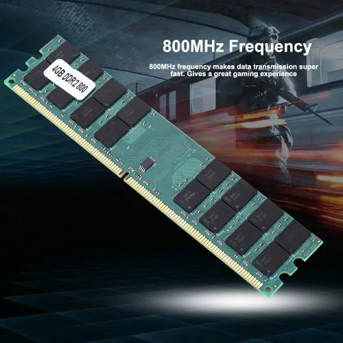 Vista 5 de Memoria DDR2 de 4 GB, PC2-6400 PC3-12800R, 32 GB, DDR2, 800 MHZ, memoria de PC, placa de módulo de 240 pines para computadora de escritorio