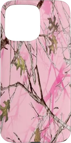 Vista 30 de Funda para iPhone 11 Pro Max con diseño de cazador de patos, color rosa