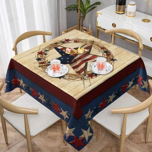 Vista 4 de YETTA YANG Paño de Mesa Redondo de Dulce de Chupachups Gótico en Negro y Blanco de 60 Pulgadas, Cubierta de Mesa Decorativa de Tela para Mesas