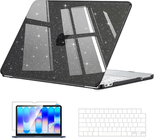 Vista 13 de EooCoo Funda para MacBook Neo de 13 pulgadas 2026, 100% color coincidente Blush brillante