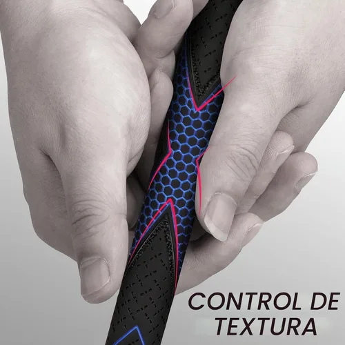 Vista 3 de CHAMPKEY Premium Rubber Golf Grips 13 Pack High Traction Golf Club Grips Choose Between Grip with 15 Tapes and Grip with All Kits Azul/Negro