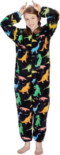 Vista 3 de Pijama suave con capucha, disfraz de Halloween, regalos para niñas