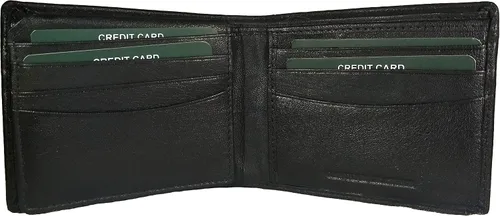 Vista 3 de Koza Leathers WL01 - Cartera de piel auténtica de oveja para hombre