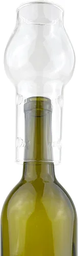 Vista 2 de National Artcraft Protector de llama de chimenea de vidrio para botellas de vino, lámparas de aceite y velas (Pkg/1)