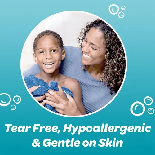 Vista 4 de Dial Kids Todo en 1 Cuerpo + Cabello + Baño de Burbujas, Aroma a Lavanda, 32 Fl Oz, Gel de Baño y Champú Hipoalergénico, Fórmula Sin Lágrimas