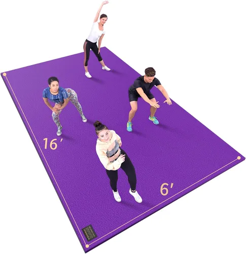 Vista 19 de GXMMAT Extra Large Exercise Mat 16'x6'/12'x6'/10'x6'/8'x6'(7mm)