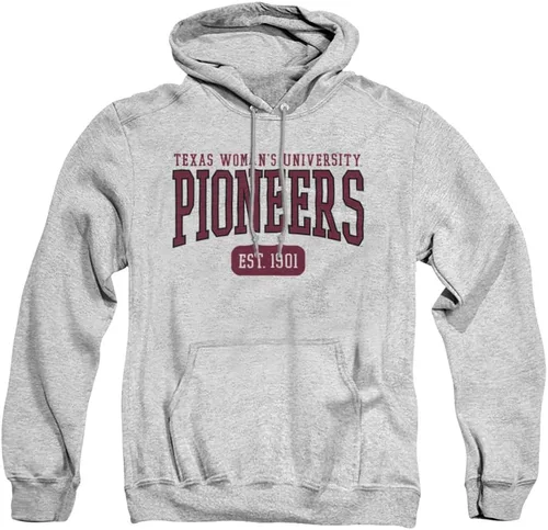 Vista 408 de LOGOVISION Colección de sudaderas con capucha unisex con diseño oficial de Collegiate Est. Date para hombres y mujeres