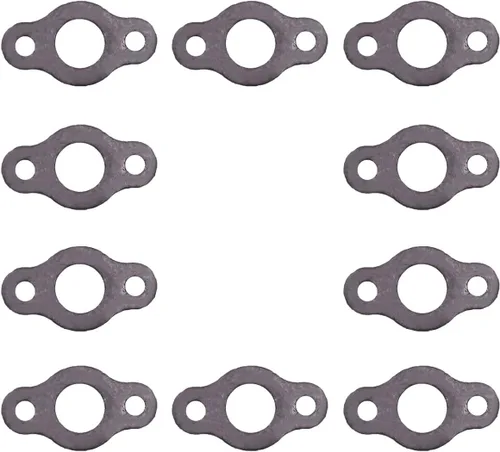 Vista 2 de Nueva junta de brida de tubo de 10 unids para 49cc 66cc 80cc 2 tiempos motor motorizado bicicleta