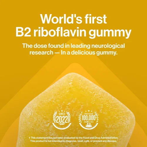 Vista 2 de kindnature Vitamina B2 Riboflavina 400 mg y gomitas de potasio para adultos y niños - Suplemento de potasio 500 mg y riboflavina 400 mg gomitas