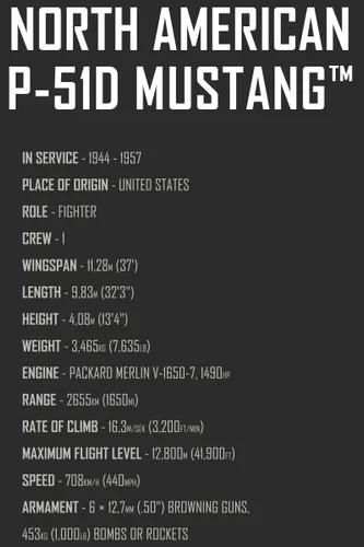 Vista 8 de COBI TOP Gun: Maverick™ Mustang P-51D™ - Juego de construcción de aviones, 350 piezas