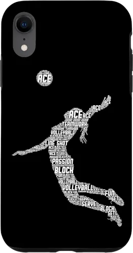 Vista 25 de Funda para iPhone 17 de voleibol para adolescentes y mujeres