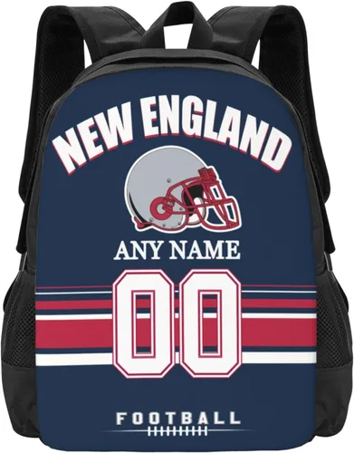 Vista 23 de Mochilas de encargo del deporte del fútbol, regalos personalizados modificados para requisitos particulares del bolso del viaje de la mochila