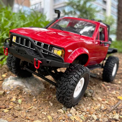 Vista 5 de WPLDEWAN WPL C14 RC Rock Crawler RC Camión RC 4x4 Escala 1/16 RTR Todo