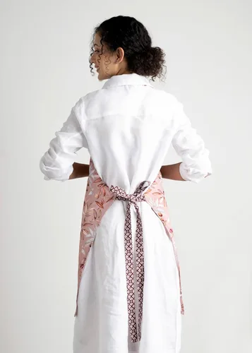 Vista 634 de Maison d' Hermine Delantales para mujer con bolsillo, 100% algodón (27.50 x 31.50 pulgadas)