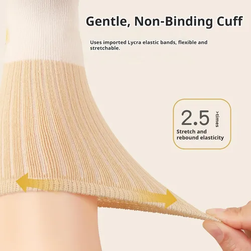 Vista 3 de Calcetines antideslizantes para bebé, calcetines antideslizantes de dibujos animados para niñas y niños, recién nacidos, calcetines de piso