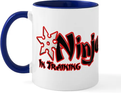 Vista 111 de CafePress Ascii - Taza de café de cerámica, taza de té, 11 onzas