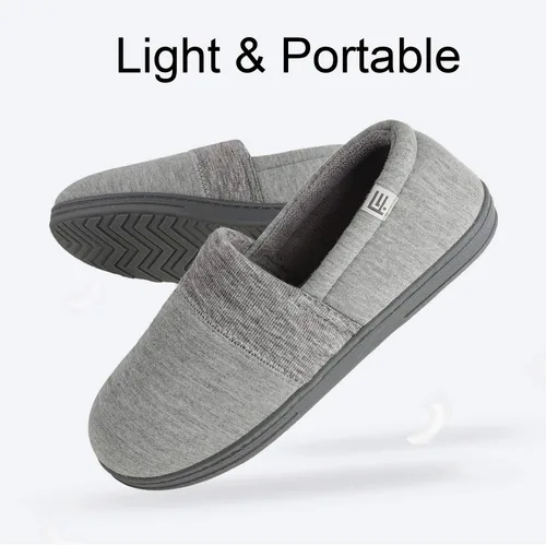 Vista 3 de FamilyFairy Pantuflas cómodas y ligeras de espuma viscoelástica antideslizantes para interiores y exteriores
