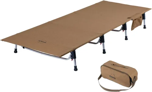 Vista 13 de iClimb Cuna plegable súper fácil de montar, ultraligera, compacta y resistente, con bolsa de transporte para adultos, camping, mochileros