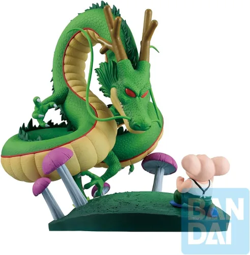 Vista 2 de Figura de Ichibansho - Dragon Ball - Oolong & Shenron (Historia del Dragón II) Momento Revelable Estatua Coleccionable