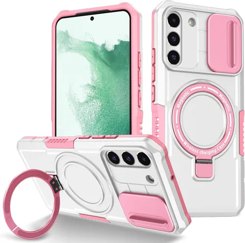 Vista 35 de Funda magnética para Samsung Galaxy Note 20 Ultra, soporte para teléfono, funda protectora mate a prueba de golpes, funda protectora para teléfono