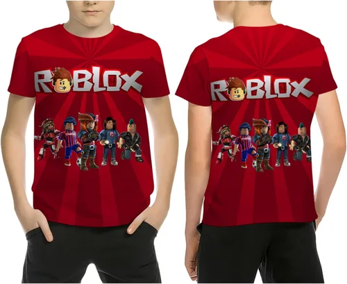 Vista 2 de Iasyanlek Camiseta de manga corta con estampado 3D para niños y niñas