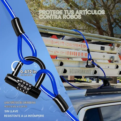 Vista 5 de DocksLocks - Candado de seguridad para bicicleta con cerradura en U