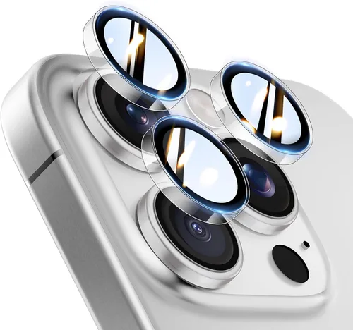 Vista 46 de TOCOL Protector de lente de cámara para iPhone 13 / iPhone 13 Mini vidrio templado HD individual resistente a los arañazos, accesorios compatibles