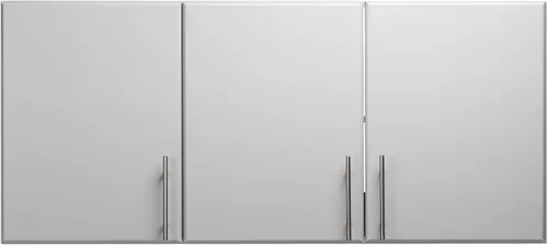 Vista 9 de Prepac Elite - Armario de pared de 54 pulgadas, armario de almacenamiento gris claro con 2 estantes ajustables, almacenamiento para despensa, cocina