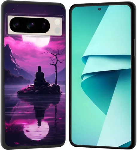 Vista 14 de Funda para Pixel 4 XL, funda de goma de silicona suave a prueba de golpes, funda protectora de cuerpo completo para Google Pixel 4 XL, ciervo