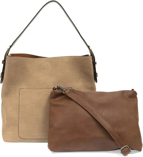 Vista 4 de Joy Susan Bolso Hobo para mujer 2 en 1 Faux Linen
