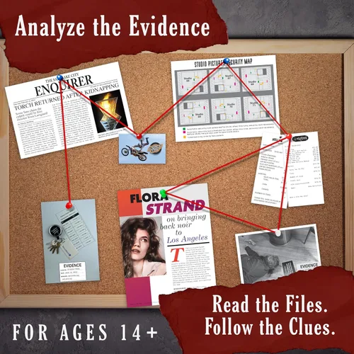 Vista 5 de Murder Mystery Party Case Files: Murder Noir para 1 o más jugadores a partir de 14 años