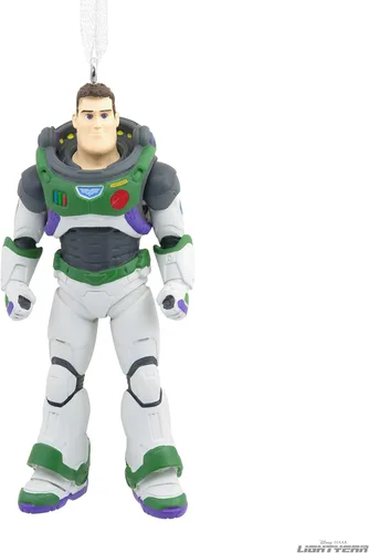 Vista 6 de Hallmark Disney/Pixar Lightyear Buzz Lightyear Adorno Navideño Colgante
