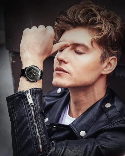 Vista 2 de Quartz Watches for Men, 3 ATM Waterproof Men's Wrist Watch, Business and Casual Dress Watch, Ideal Gift for Boys, Adults