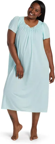 Vista 3 de Miss Elaine camisón de punto con mangas largas estilo mariposa para mujer