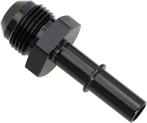 Vista 10 de KRD PERFORAMANCE 3/8 SAE Conexión rápida a 6AN Macho Push On EFI Manguera de línea de combustible de 90 grados Adaptador de montaje Conector