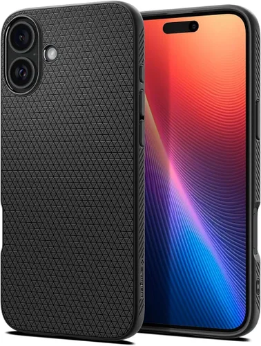 Vista 32 de Spigen Liquid Air - Funda diseñada para iPhone 11 (2019), color negro mate