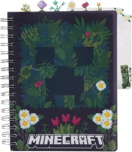 Vista 15 de Cuaderno de diario con pestañas Schitt's Creek - Rose Apothecary, encuadernado en espiral, 144 páginas rayadas, 8 x 7 pulgadas