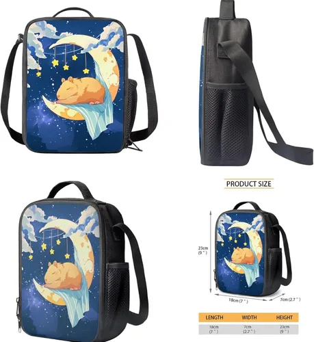 Vista 188 de FOR U DESIGNS Fuego baloncesto impreso niños escuela mochilas viaje mochila libro bolsa