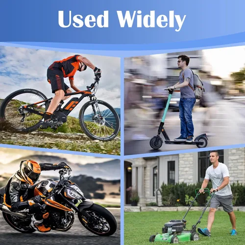 Vista 9 de Eseesmart Cerradura de cadena para bicicleta, cerraduras de bicicleta de huellas dactilares, antirrobo, cerraduras de seguridad de 3.28 pies