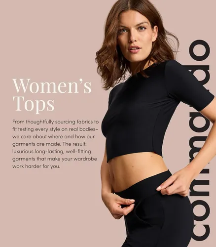 Vista 6 de commando Camisola de mantequilla para mujer