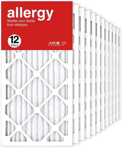 Vista 9 de AIRx Filters Filtro de aire MERV 11 plisado HVAC de 10 x 10 x 1 para caldera, paquete de 12 unidades, fabricado en los Estados Unidos