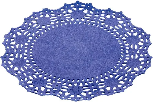 Vista 10 de Restaurantware Pastry Tek Blondas de Encaje de 4 x 4 Pulgadas 100 Vajilla Decorativa - Blondas de Mesa Desechables Redondas de Papel Negro