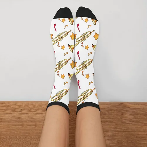 Vista 3 de Calcetines divertidos y casuales para hombres y mujeres