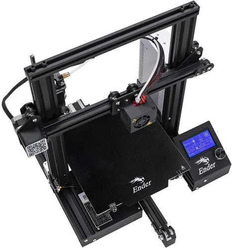Vista 6 de 2 piezas Creality Original Ultra extraíble magnética 3D Impresora Superficie de construcción Funda para cama térmica para Ender 3/Ender 3 Pro/Ender