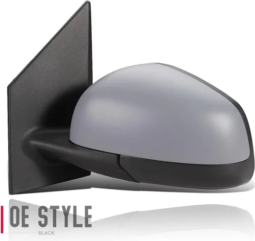 Vista 3 de DNA Motoring OEM-MR-SM1320101 - Espejo lateral plegable para conductor izquierdo con ajuste manual, compatible con Fourtwo 2016-2017, gris
