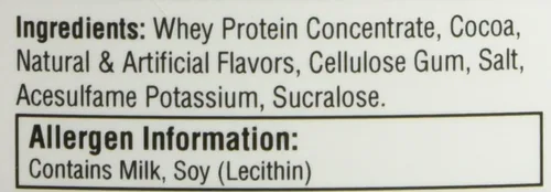 Vista 6 de Labrada Nutrition Lean Body Premium Whey Protein en polvo, chocolate, 24 onzas