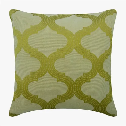 Vista 25 de The HomeCentric Fundas de almohada decorativas con bordes de 12 x 12 pulgadas Funda de cojín de seda de arte moderno Fundas de almohada verdes