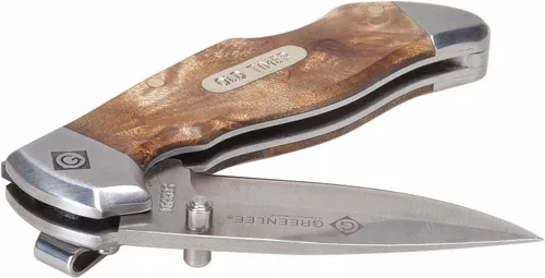 Vista 6 de Greenlee 0652-26 Cuchillo plegable, hoja de coping, 3-1/4 pulgadas, rojo