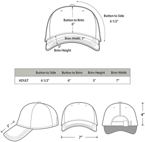 Vista 7 de Falari Gorra de béisbol clásica para papá 100 algodón tamaño ajustable suave